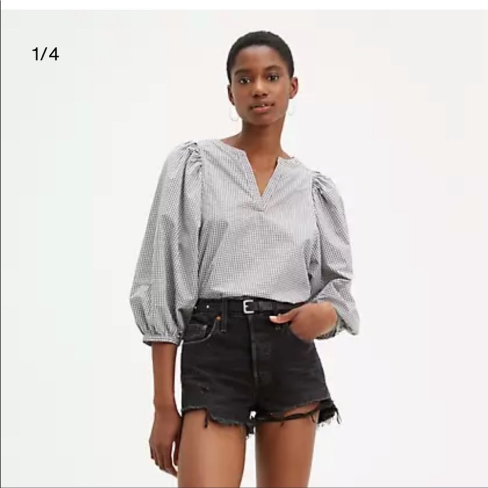 Levi 501 high rise shorts
